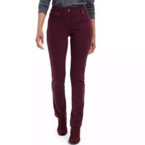 22W Style & Co Slim Leg Pants D01 5222